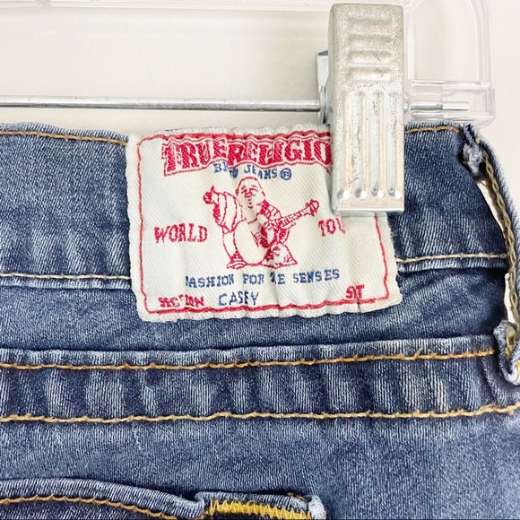 True Religion Women's Casey Super Skinny Jeans Medium Wash Size 32 - Picture 10 of 15